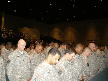 The 802 Ordnance Co at the Welcome Home  Ceremony